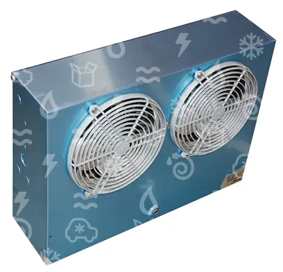 výparník ECO - Luvata EVS-201ED, 1.46 kW (dT 8 st., R404A), s odtáváním